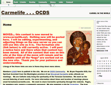 Tablet Screenshot of carmelife.com